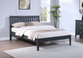 Lucy Nearly Black Bed Frame