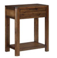 Monty rich acacia wood 1 drawer console table