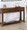 Monty rich acacia wood 3 drawer console