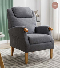 Lisbon Fireside Chair in Grey