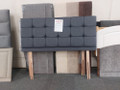 CLEARANCE: NEW HEADBOARD - Double 4'6" - Denim Cubed