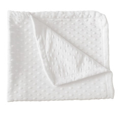 Dog Blanket - Silky Soft White