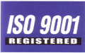 ISO 9001 Registered (Blue)