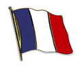France Single Lapel Pin