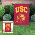 USC Trojan Head Garden Flag