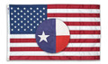 United States Cotton Casket Flag 