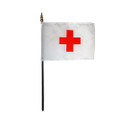 American Red Cross hand-held flags