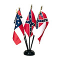 4 x 6" Flags of Confederacy Set