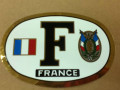 France Foil Decal Oval