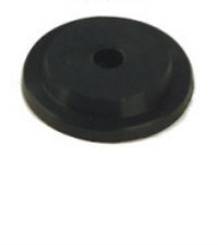What is the purpose of a rubber stopper?