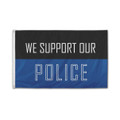 3' x 5' We Support Our Police Flag