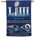 Super Bowel 53 Dueling Banner  Patriots/Rams 