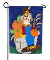 Scarecrow Harvest Garden Flag