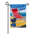 Meet Me by the Water Garden Flag