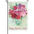 Mother's Day Bouquet Vase Garden Flag