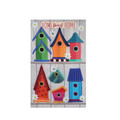Ornate Birdhouses House Flag