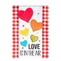 Love is in the Air Garden Flag