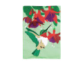 Hummingbird and Fuchsia Garden Flag