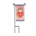 Valentine's Bear Mini Flag Set