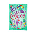 Spring is in the Air Garden Flag