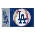 LA Dodgers Ball Flag