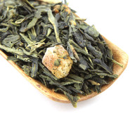 An exceptionally smooth blend of Japanese Sencha and strawberry pieces.