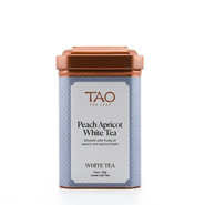 This peach apricot tea has a soft and sweet fruity taste. We recommend this tea for those new white teas