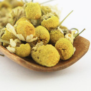 The chamomile is very aromatic with a fruity tending floral flavor.