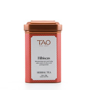 Hibiscus Herbal Caffeine-Free Tea, 42g Loose Tea Tin