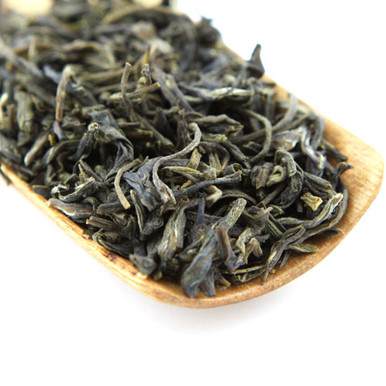 Organic Chinese green tea deeply infused several times with the fresh jasmine flowers.