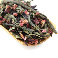 Our organic raspberry green tea is a refreshing and floral blend of green tea with hibiscus and raspberries which is sweet and rich tasty.