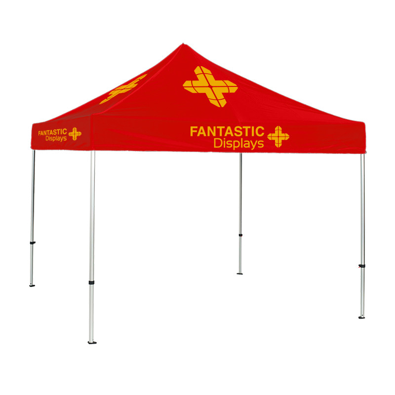 custom 10x10 canopy tent with company logo