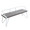 Stefani Industrial Bench in White and Grey by LumiSource
