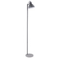 Concrete Industrial Floor Lamp in Black and Grey by LumiSource