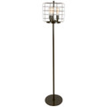 Indy Cage Industrial Floor Lamp in Antique by LumiSource