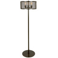 Indy Mesh Industrial Floor Lamp in Antique by LumiSource