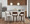 Cecina counter stool in Mahogany Wood, White PU, Chrome, featuring swivel and wood frame