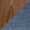 Curvo counter stool in Walnut Wood, Blue Fabric, Chrome, upholstery or finish swatch