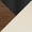 Grotto counter stool in Walnut Wood, Black Metal, Cream PU, upholstery or finish swatch