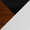 Grotto counter stool in Walnut Wood, White Velvet, Black Metal, upholstery or finish swatch
