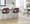 Ava counter stool in Gold Metal, Espresso Velvet, featuring swivel