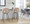Ava Upholstered 26" Contemporary Fixed-Height Counter Stool with Swivel in Black Metal and Taupe Velvet with Round Gold Metal Footrest- Set of 2 — lifestyle photo 2