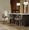 Charlotte counter stool in Light Grey Wood, Grey Fabric, featuring swivel and upholstered seat