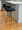 Chloe Contemporary Counter Stool in Gold Metal and Black Velvet- Set of 2 — lifestyle photo 9