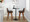 Corazza counter stool in Walnut Wood, Charcoal Fabric, Chrome Metal, featuring swivel and wood frame