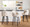 Dahlia counter stool in Black Wood, Cream Fabric, Chrome, featuring swivel and wood frame