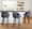 Dahlia counter stool in Black Wood, Grey Fabric, Chrome, featuring swivel and wood frame