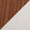 Fabrizzi counter stool in Walnut Wood, Cream Fabric, Black Metal, upholstery or finish swatch