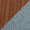 Fabrizzi counter stool in Walnut Wood, Blue Noise Fabric, Black Metal, upholstery or finish swatch