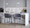 Fran 26" Contemporary Fixed-Height Counter Stool in Black Metal and Grey Velvet- Set of 2 — lifestyle photo 2